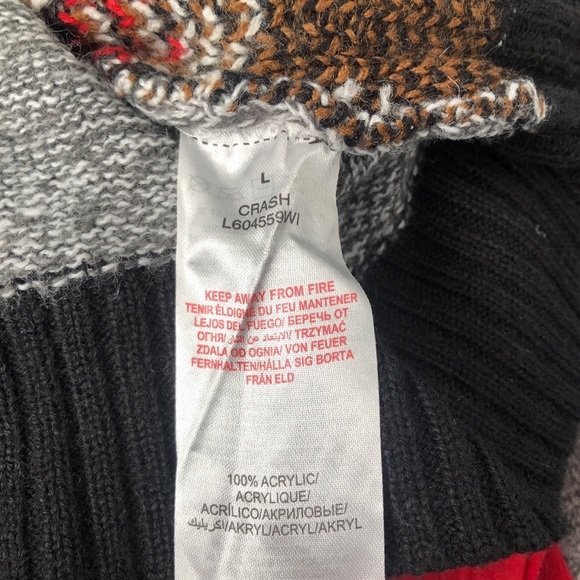 Loyalty & Faith Santa and Reindeer Ugly Sweater with Pompom details - Picture 7 of 9